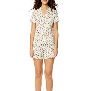 Rare tutti frutti roller rabbit pajamas